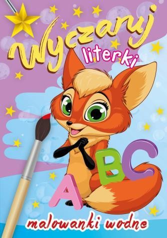 Przejdź do produktu WYCZARUJ LITERKI. MALOWANKI WODNE