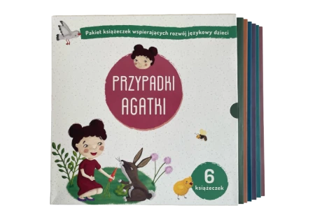 Przypadki Agatki zestaw 6 książeczek