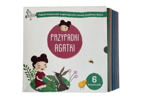 Przejdź do produktu PRZYPADKI AGATKI ZESTAW 6 KSIĄŻECZEK