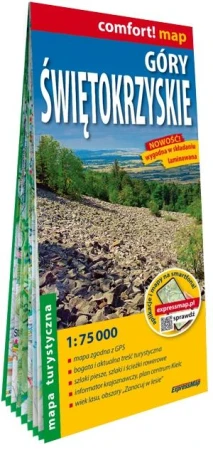 Góry Świętokrzyskie mapa turystyczna 1:75 000...