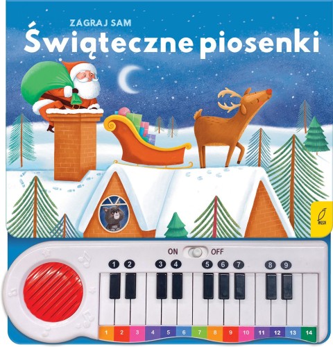 Przejdź do produktu PIANINKO. ZAGRAJ SAM. ŚWIĄTECZNE PIOSENKI....