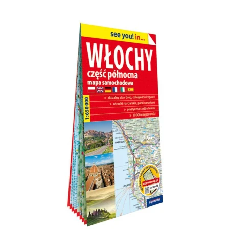Włochy Północne mapa samochodowa 1:650 000...