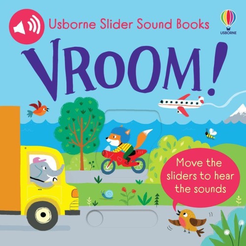 Przejdź do produktu SLIDER SOUND BOOKS. VROOM! WER. ANGIELSKA
