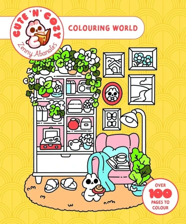 Cute 'n' Cozy Colouring World, Zenny Abanales