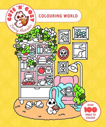 Przejdź do produktu CUTE 'N' COZY COLOURING WORLD, ZENNY ABANALES