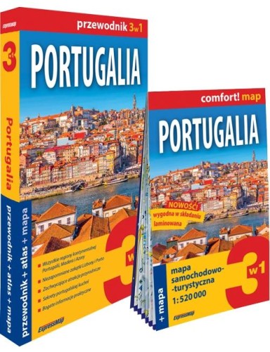 Przejdź do produktu PORTUGALIA 3W1 PRZEWODNIK + ATLAS + MAPA