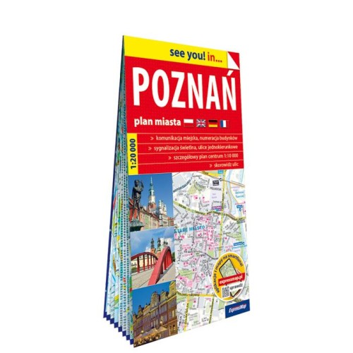 Przejdź do produktu POZNAŃ PAPIEROWY PLAN MIASTA 1:20 000