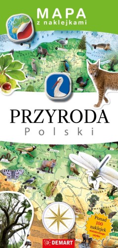 Przejdź do produktu MAPA Z NAKLEJKAMI. PRZYRODA POLSKI