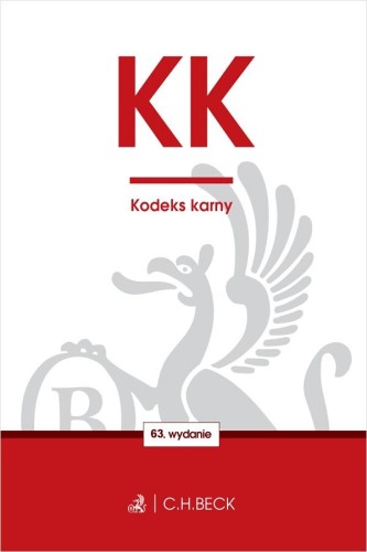 Przejdź do produktu KK. KODEKS KARNY WYD. 63, OPRACOWANIE ZBIOROWE