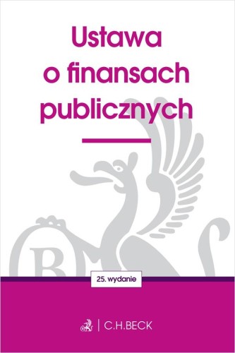 Przejdź do produktu USTAWA O FINANSACH PUBLICZNYCH WYD. 25