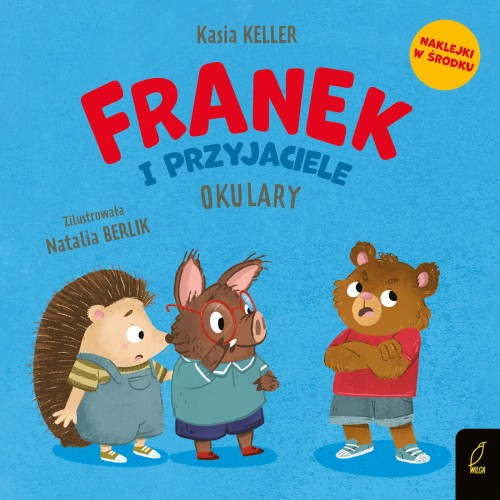 Przejdź do produktu FRANEK I PRZYJACIELE. OKULARY. JEŻYK FRANEK