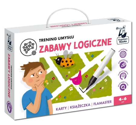 Trening umysłu. Zabawy logiczne, Monika Sobkowiak