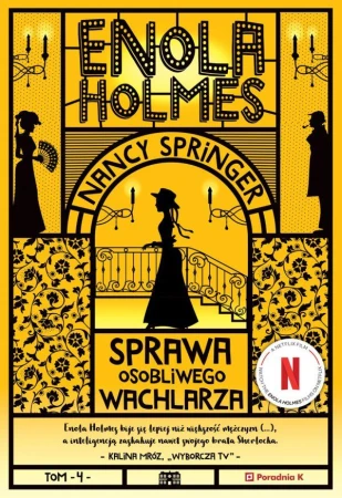 Sprawa osobliwego wachlarza. Enola Holmes wyd. 4