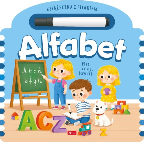 Przejdź do produktu ALFABET Z FLAMASTREM. KSIĄŻKA Z PISAKIEM
