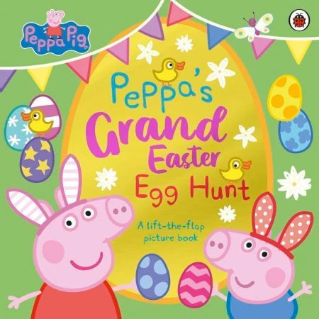 Peppa’s Grand Easter egg hunt. Peppa Pig wer....