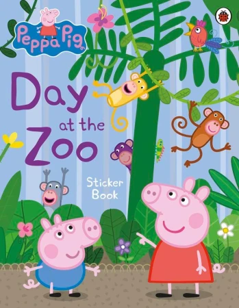 Day at the Zoo Sticker Book. Peppa Pig wer....