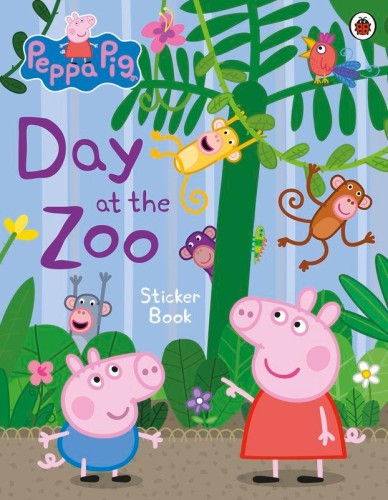 Przejdź do produktu DAY AT THE ZOO STICKER BOOK. PEPPA PIG WER....