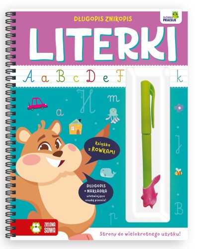 Przejdź do produktu LITERKI. DŁUGOPIS ZNIKOPIS, OPRACOWANIE ZBIOROWE