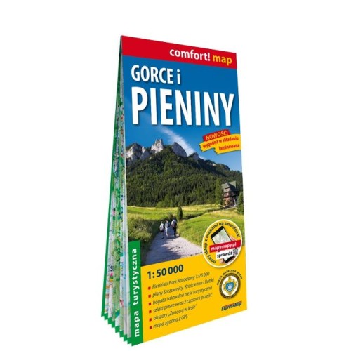 Przejdź do produktu GORCE I PIENINY MAPA TURYSTYCZNA 1:50 000...