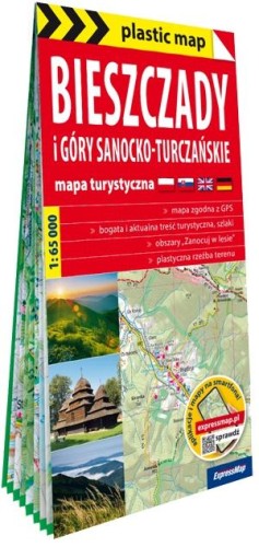 Przejdź do produktu BIESZCZADY I GÓRY SANOCKO-TURCZAŃSKIE MAPA...