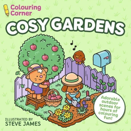 Colouring Corner: Cosy Gardens, Sidney Perkowitz