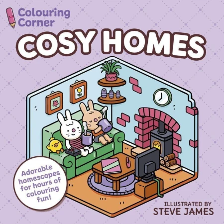 Colouring Corner: Cosy Homes, Sidney Perkowitz