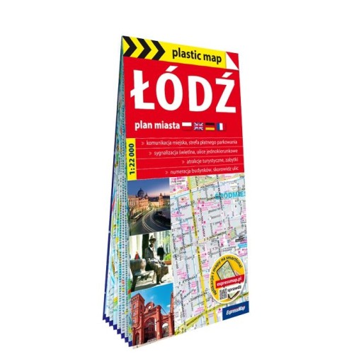 Przejdź do produktu ŁÓDŹ PLAN MIASTA 1: 22 000 FOLIOWANA2026