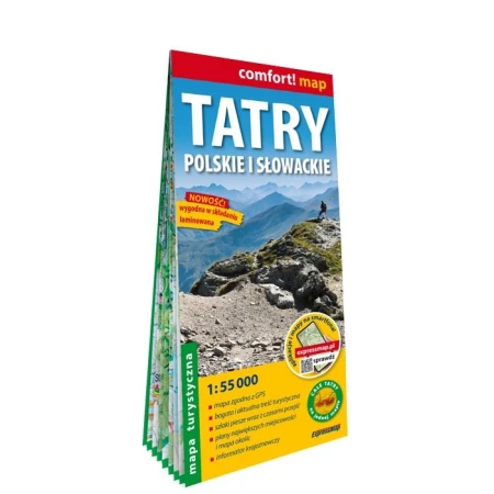 Tatry Polskie i Słowackie mapa turystyczna...