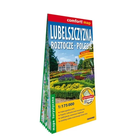 Lubelszczyzna Roztocze Polesie mapa...