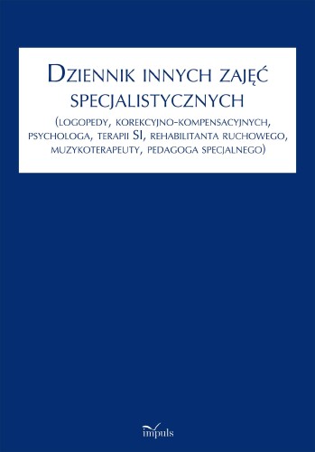 Przejdź do produktu DZIENNIK INNYCH ZAJĘĆ SPECJALISTYCZNYCH