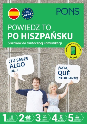Przejdź do produktu POWIEDZ TO PO HISZPAŃSKU 5 KROKÓW DO...