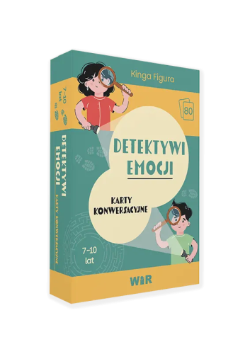 Przejdź do produktu DETEKTYWI EMOCJI KARTY KONWERSACYJNE 7-10 LAT