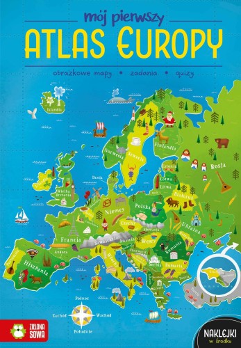 Przejdź do produktu MÓJ PIERWSZY ATLAS EUROPY. MÓJ PIERWSZY ATLAS