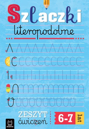 Szlaczki literopodopobne. Zeszyt ćwiczeń