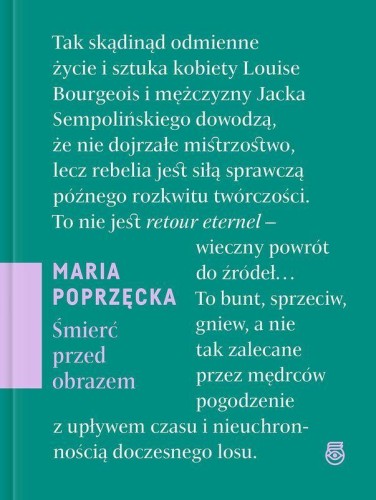 Przejdź do produktu ŚMIERĆ PRZED OBRAZEM, MARIA POPRZĘCKA