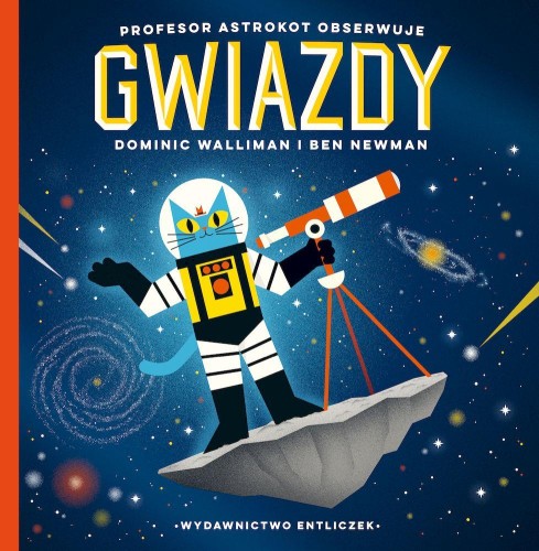 Przejdź do produktu PROFESOR ASTROKOT OBSERWUJE GWIAZDY. PROFESOR...