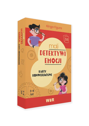 Przejdź do produktu MALI DETEKTYWI EMOCJI KARTY KONWERSACYJNE  3-6 LAT