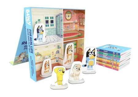Bluey: For Real Life Read and Play Set, Bluey
