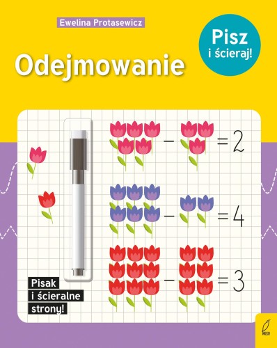 Przejdź do produktu ODEJMOWANIE. PISZ I ŚCIERAJ!, OPRACOWANIE ZBIOROWE