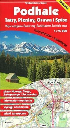 Przejdź do produktu PODHALE. PIENINY, ORAWA I SPISZ. MAPA 1:75 000...