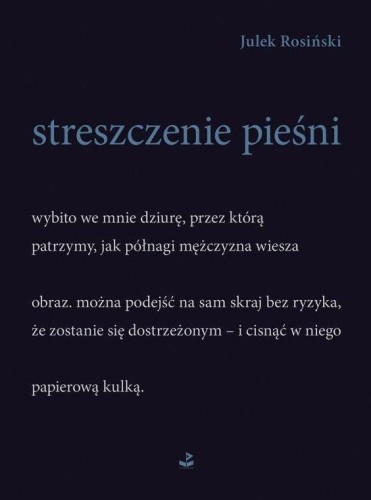 Przejdź do produktu STRESZCZENIE PIEŚNI, JULEK ROSIŃSKI