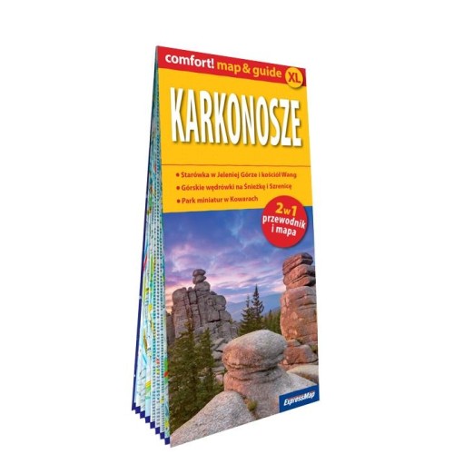 Przejdź do produktu KARKONOSZE MAP&GUIDE PL XL LAMINAT 2024