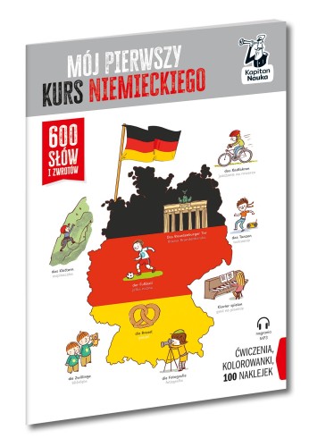 Przejdź do produktu MÓJ PIERWSZY KURS NIEMIECKIEGO. KAPITAN NAUKA....