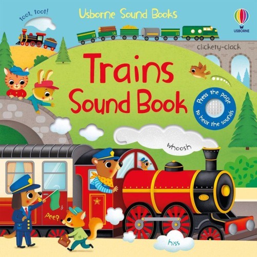 Przejdź do produktu TRAINS SOUND BOOK WER. ANGIELSKA