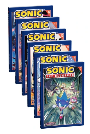 Pakiet Sonic the Hedgehog. Tomy 7-12