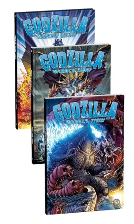Pakiet Godzilla. Władcy Ziemi. Tomy 4-6