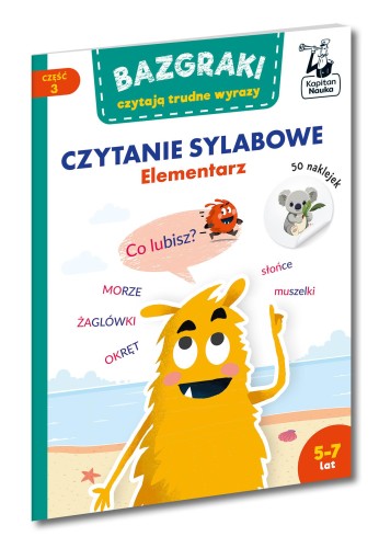 Przejdź do produktu BAZGRAKI CZYTAJĄ TRUDNE WYRAZY. CZYTANIE...