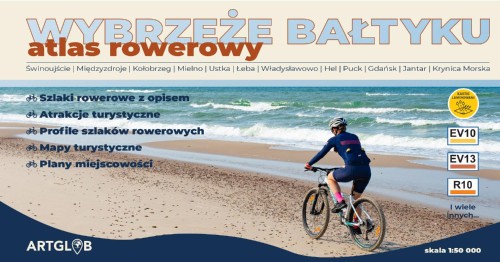 Przejdź do produktu ATLAS ROWEROWY WYBRZEŻE BAŁTYKU 1:50 000
