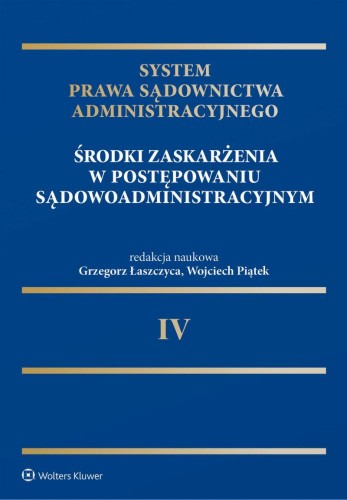 Przejdź do produktu SYSTEM PRAWA SĄDOWNICTWA ADMINISTRACYJNEGO....