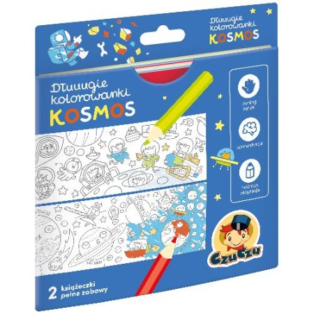Dłuuugie kolorowanki Kosmos, Opracowanie Zbiorowe